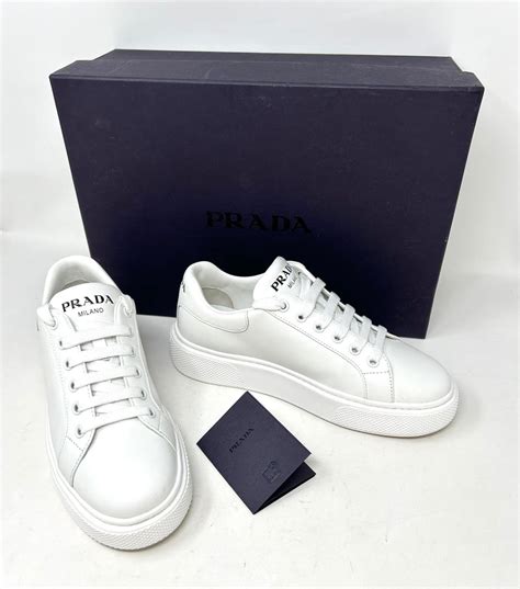 prada macro low-top sneakers|Prada Leather Low.